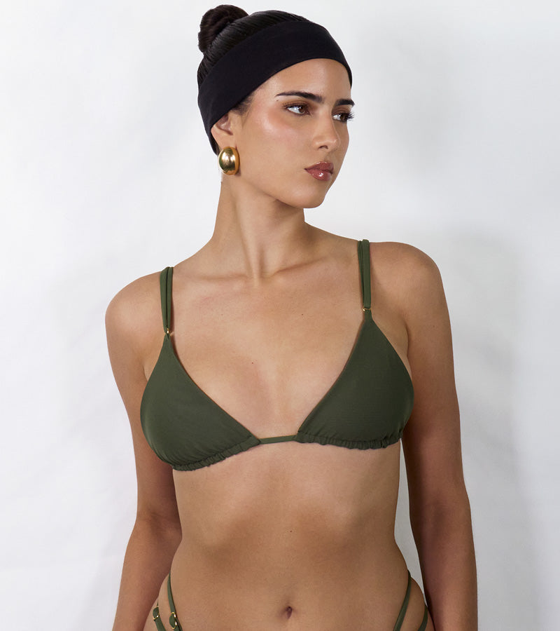 Luna Bikini Top - Hunter